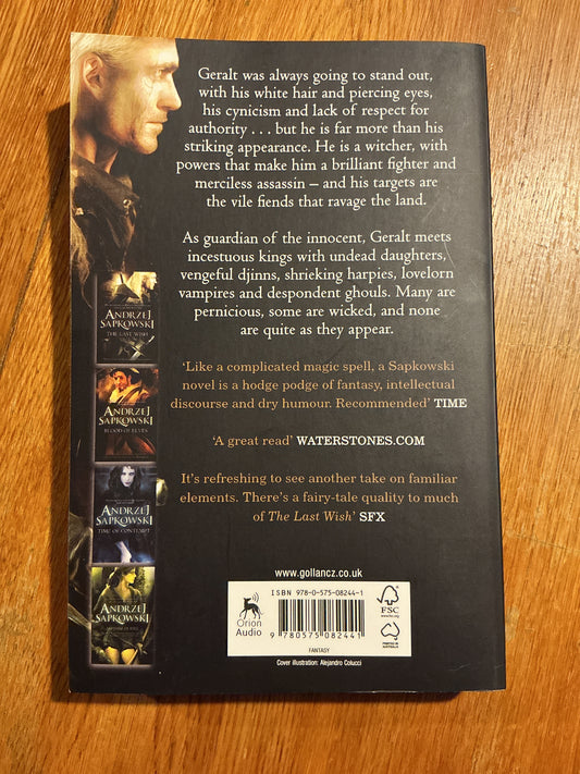 Last wish. Andrzej Sapkowski. 2012.