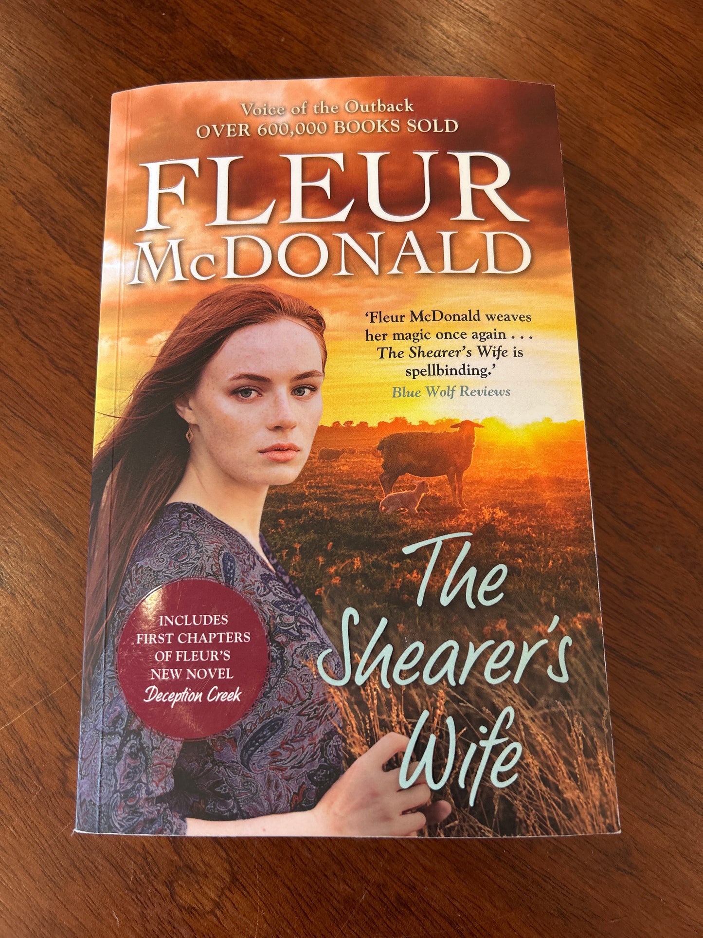 Shearer’s wife. Fleur McDonald. 2021.
