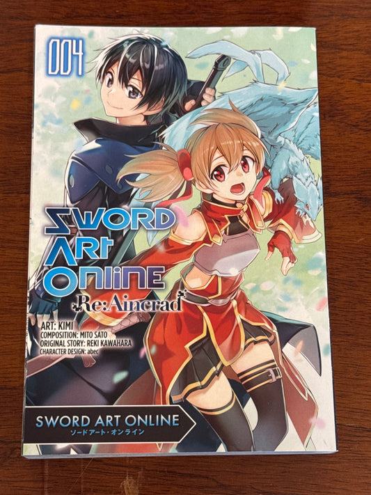 Sword Art Online re: Aincrad. Mito Sato. 2024.