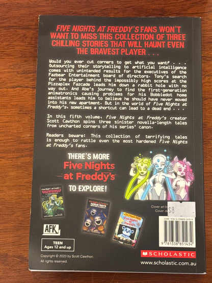 Five Nights at Freddy’s Tales from the Pizzaplex #5 The Bobbiedots Conclusion. Scott Cawthon. 2022.