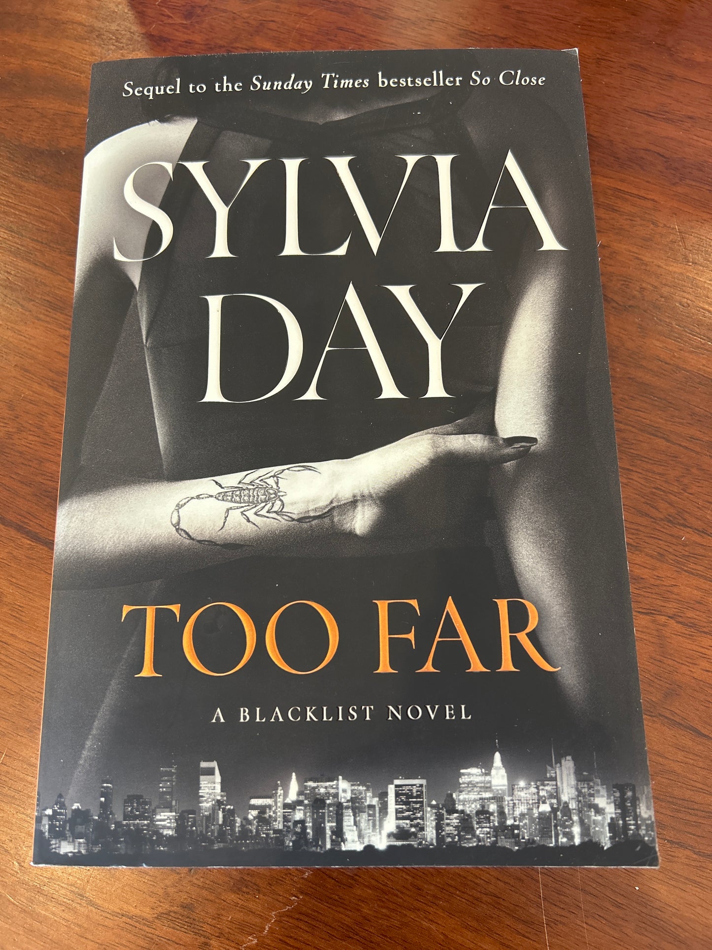 Too far. Sylvia Day. 2023.