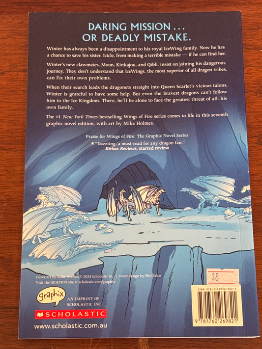 Wings of Fire the Graphic Novel: Winter Turning. Tui T. Sutherland. 2024.