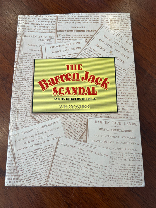Barren Jack scandal and its effect on the M.I.A. W. R. Cowper. 1987.
