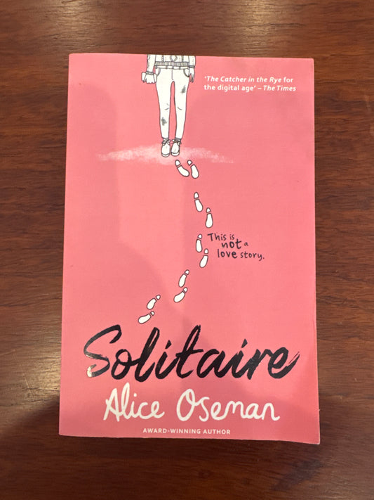 Solitaire. Alice Osman. 2014.