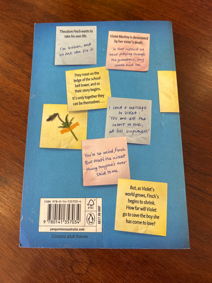 All the bright places. Jennifer Niven. 2015.