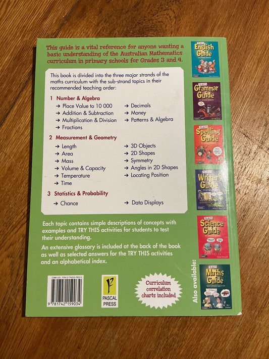 Blake’s maths guide for middle primary students. Bev Dunbar. 2011.