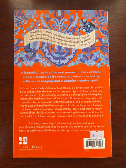 One illumined thread. Sally Colin-James. 2023.