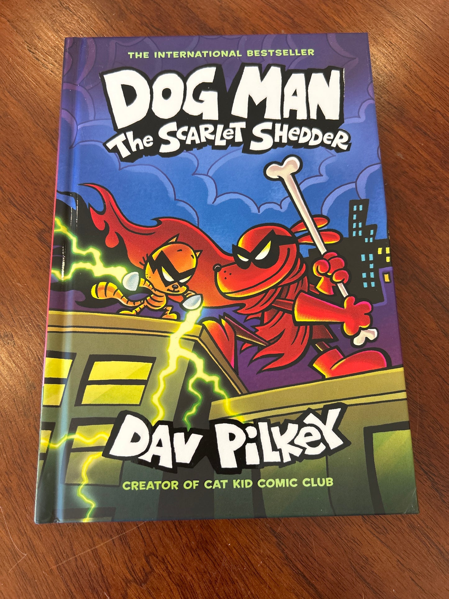 Dog Man the Scarlet Shredder. Dav Pilkey.