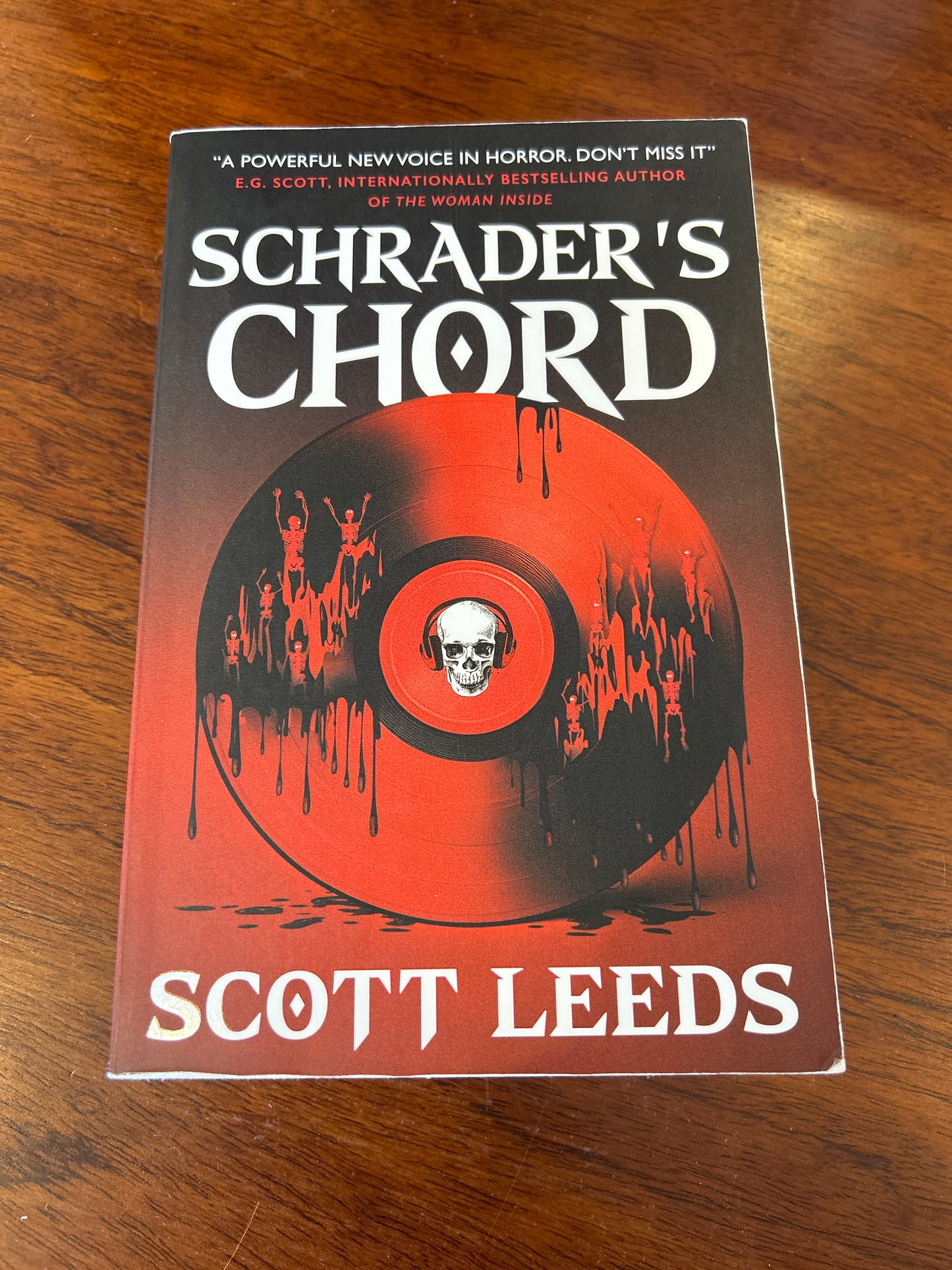 Schrader’s chord. Scott Leeds. 2023.