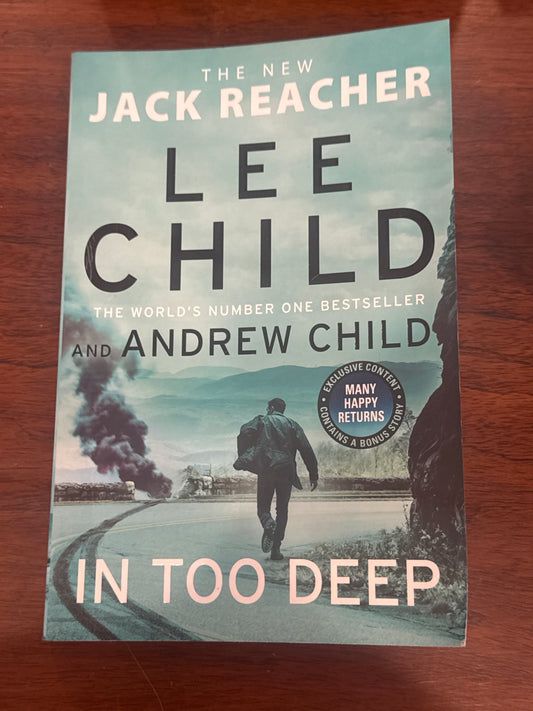 In too deep. Lee Child. 2024.
