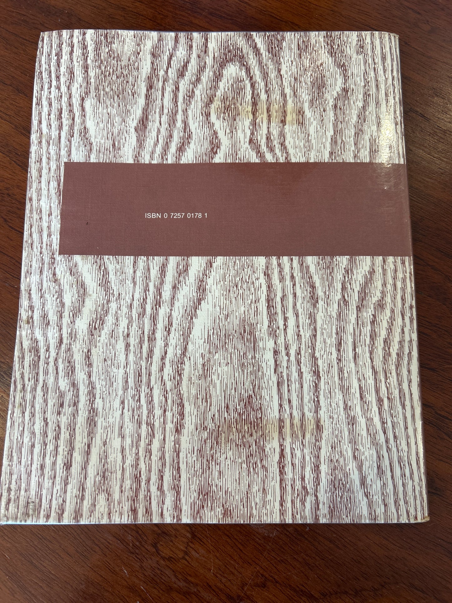 Wood shop technics. T. A. Gray and T. McCormick. 1984.