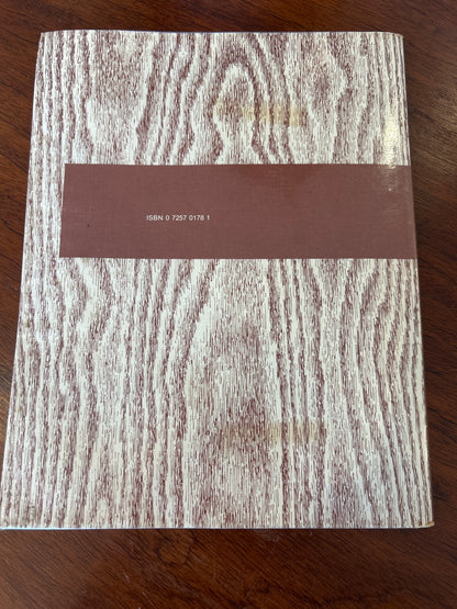 Wood shop technics. T. A. Gray and T. McCormick. 1984.