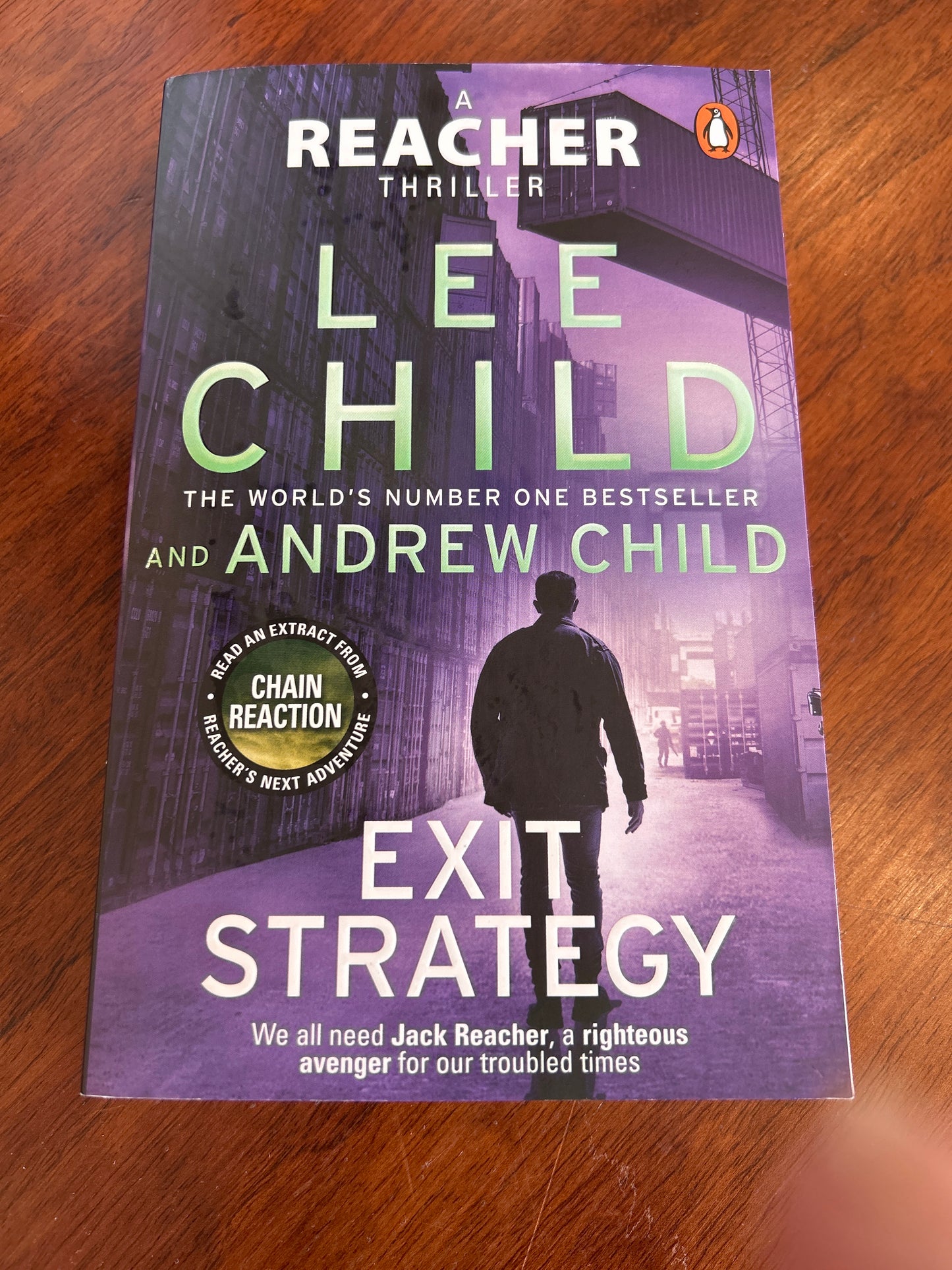 Exit strategy. Lee Child. 2026.