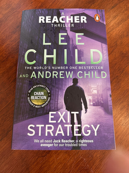 Exit strategy. Lee Child. 2026.