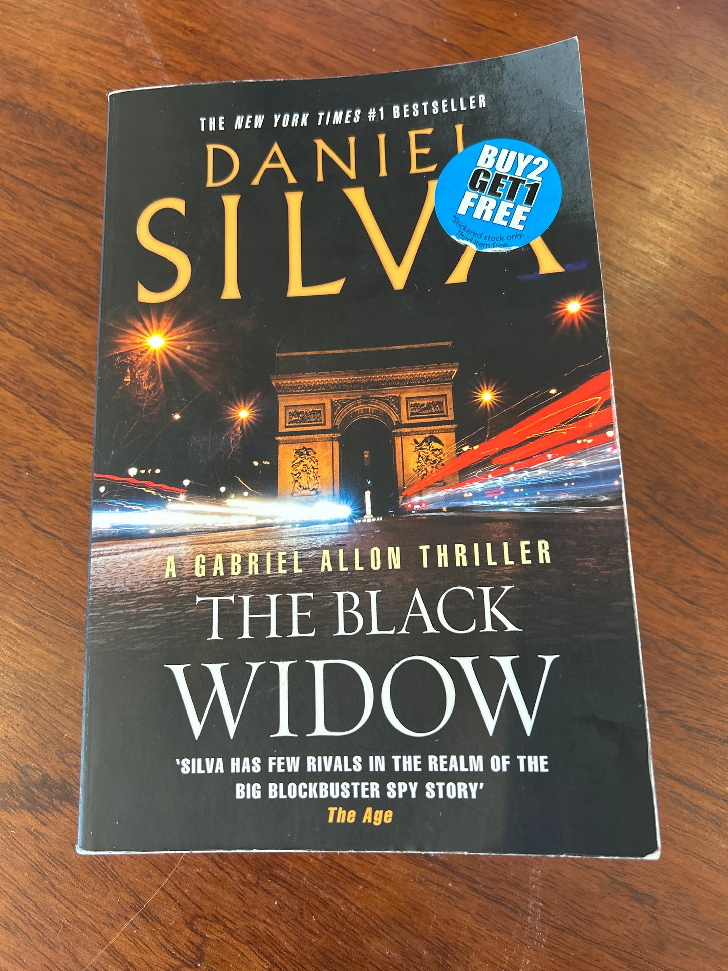Black widow. Daniel Silva. 2017.