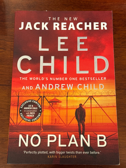 No plan B. Lee Child & Andrew Child. 2022.