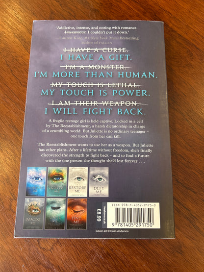 Shatter me. Tahereh Mafi. 2018.