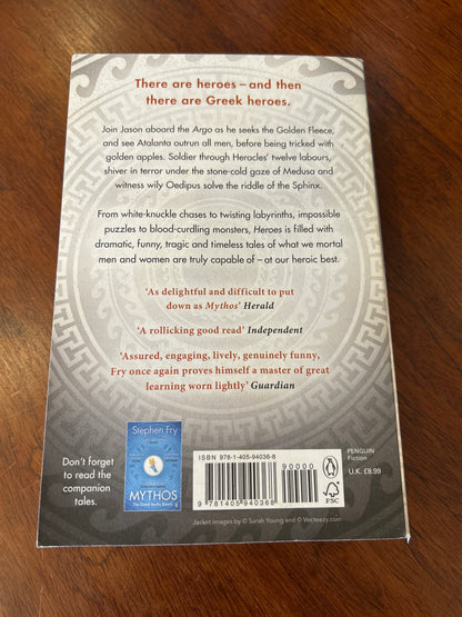 Heroes: volume II of Mythos. Stephen Fry. 2019.