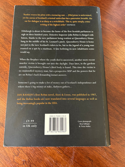 Set in darkness. Ian Rankin. 2000.