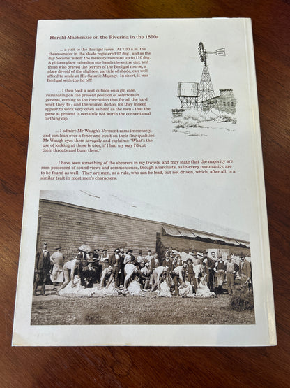 McKenzie’s Riverina: a tour of the Hay district pastoral holdings of the 1890s. Harold M. Mackenzie. 2008.