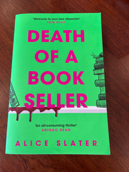 Death of a bookseller. Alice Slater. 2023.