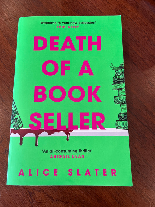 Death of a bookseller. Alice Slater. 2023.