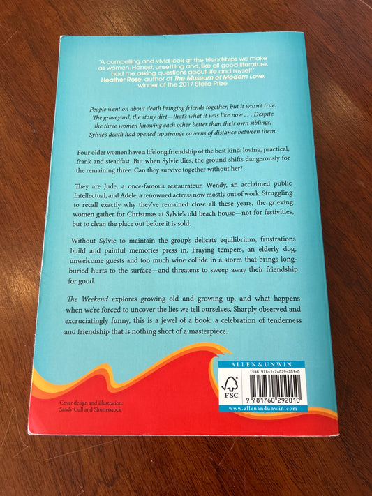 The Weekend. Charlotte Wood. 2019.