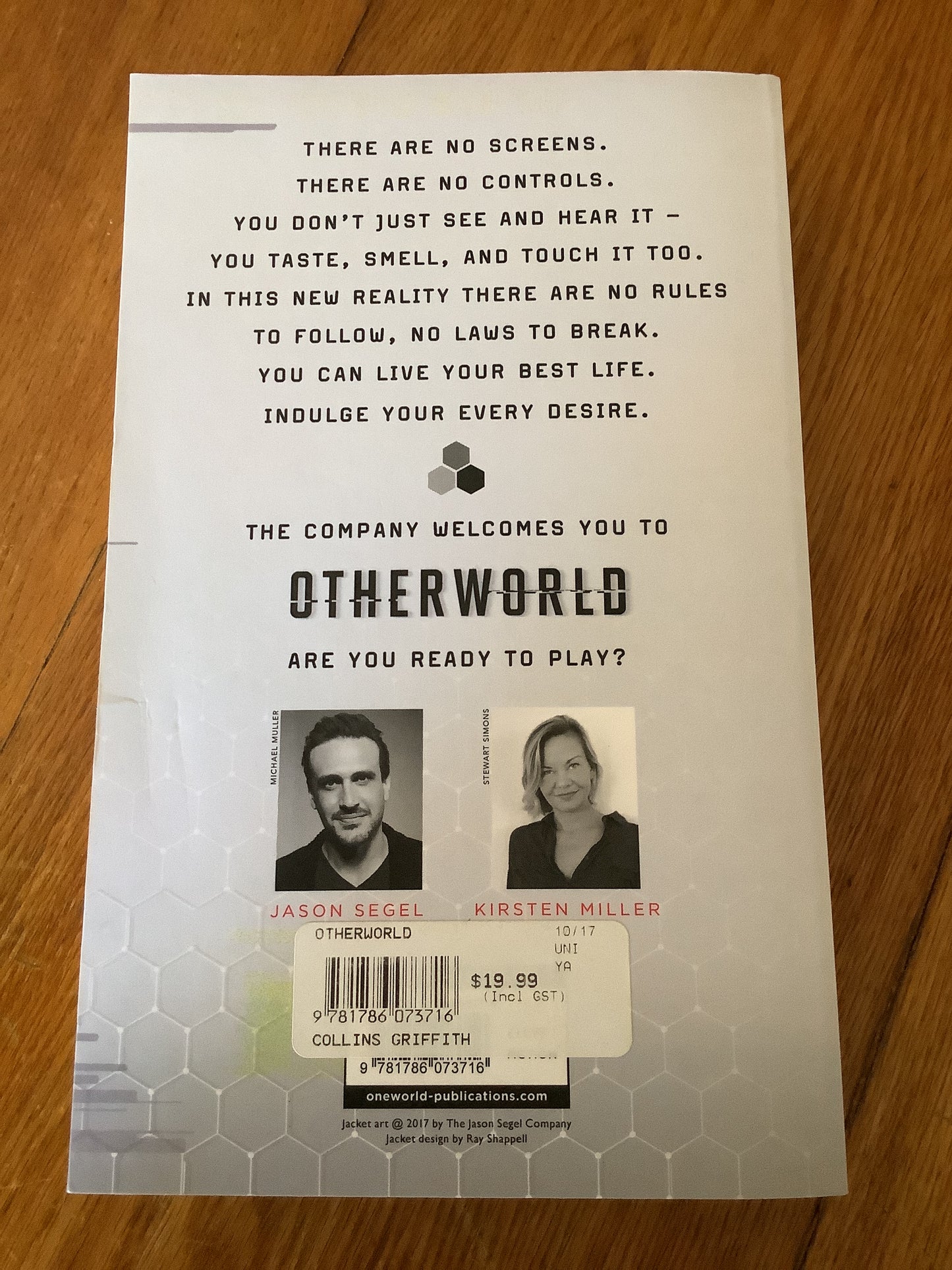 Otherworld. Jason Segel & Kirsten Miller. 2017.