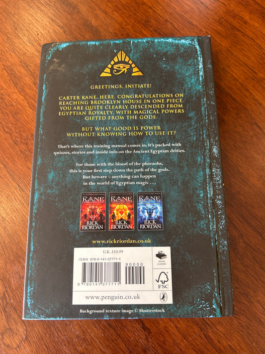 Brooklyn House magician’s manual. Rick Riordan. 2018.