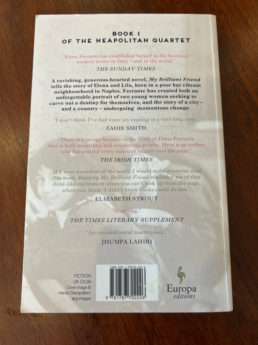 My brilliant friend. Elena Ferrante. 2022.