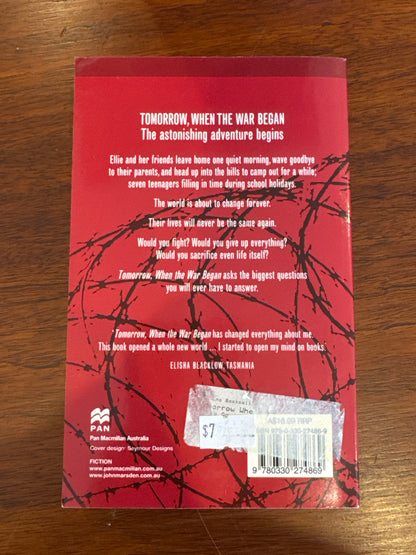 Tomorrow, when the war began. John Marsden. 2017.