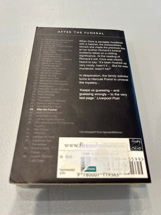 After the Funeral. Agatha Christie. 2001.