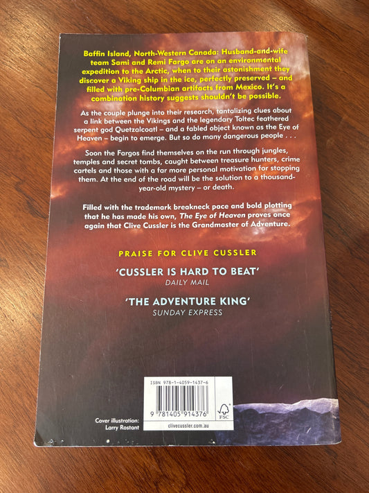 Eye of heaven. Clive Cussler and Russell Blake. 2014.