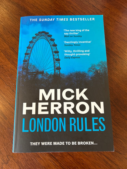 London rules. Mick Herron. 2022.