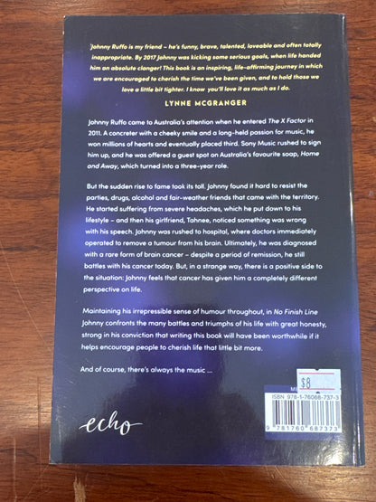 No finish line by Johnny Ruffo.