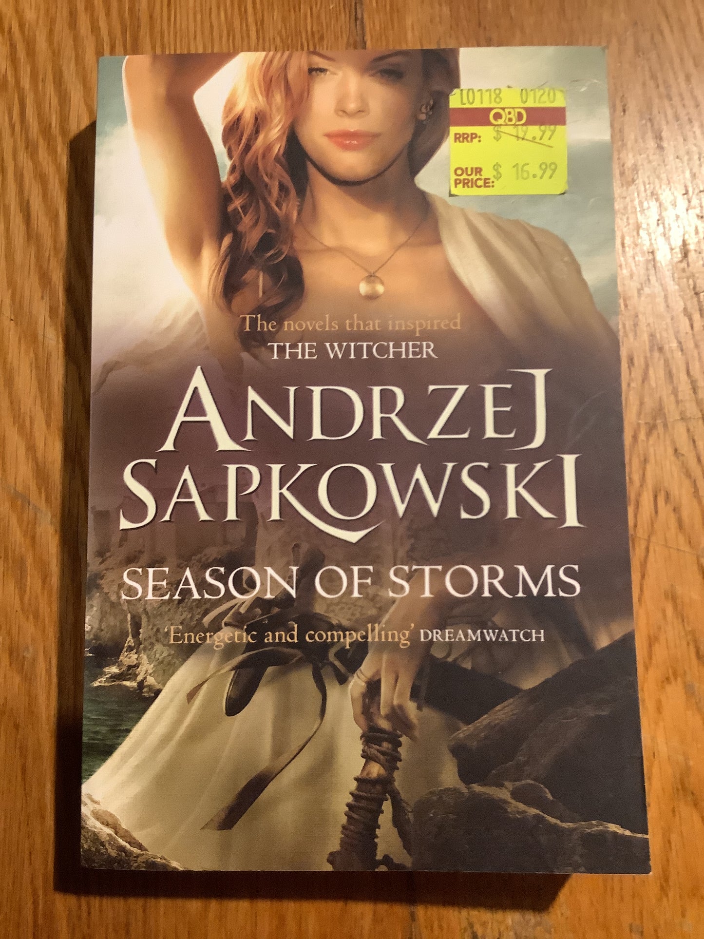 The Witcher: Season of Storms. Andrzej Sapkowski. 2019.