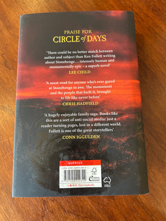 Circle of days. Ken Follett. 2025.