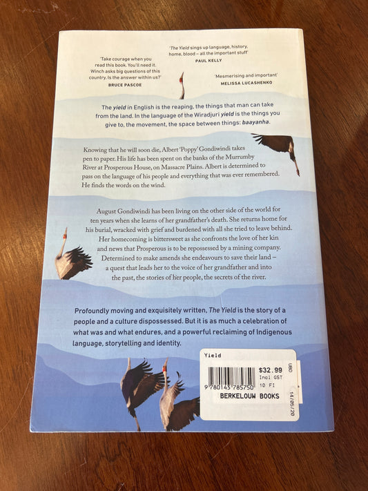 The Yield. Tara June Winch. 2019.