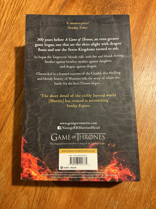 Fire and blood. George R. R. Martin. 2020.