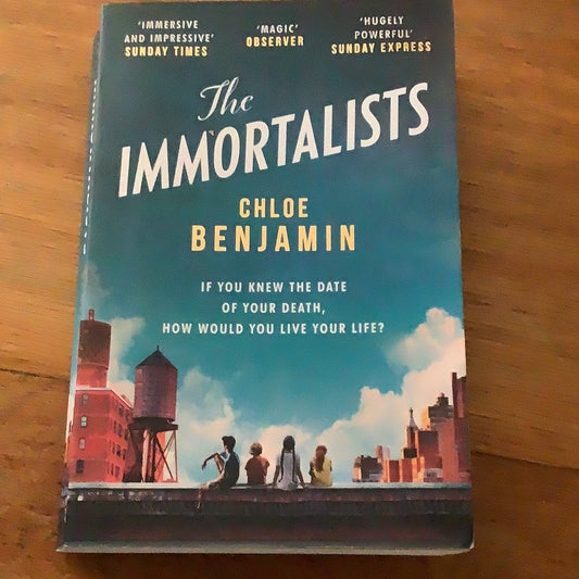 Immortalists. Chloe Benjamin. 2018.