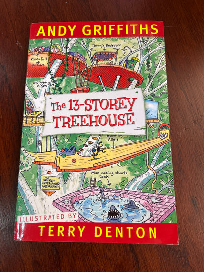 13-storey treehouse. Andy Griffiths. 2015.