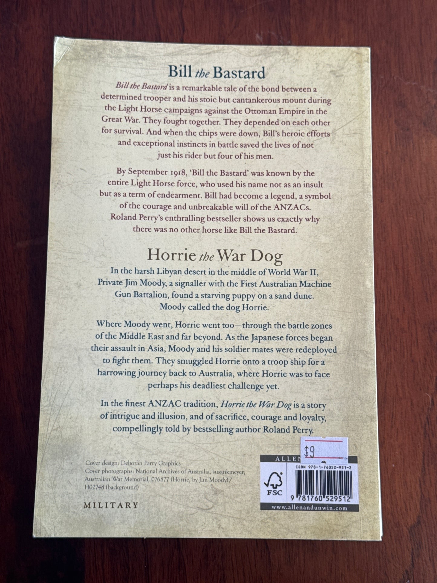 Bill and Horrie. Roland Perry.