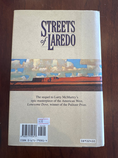 Streets of Laredo. Larry McMurtry.