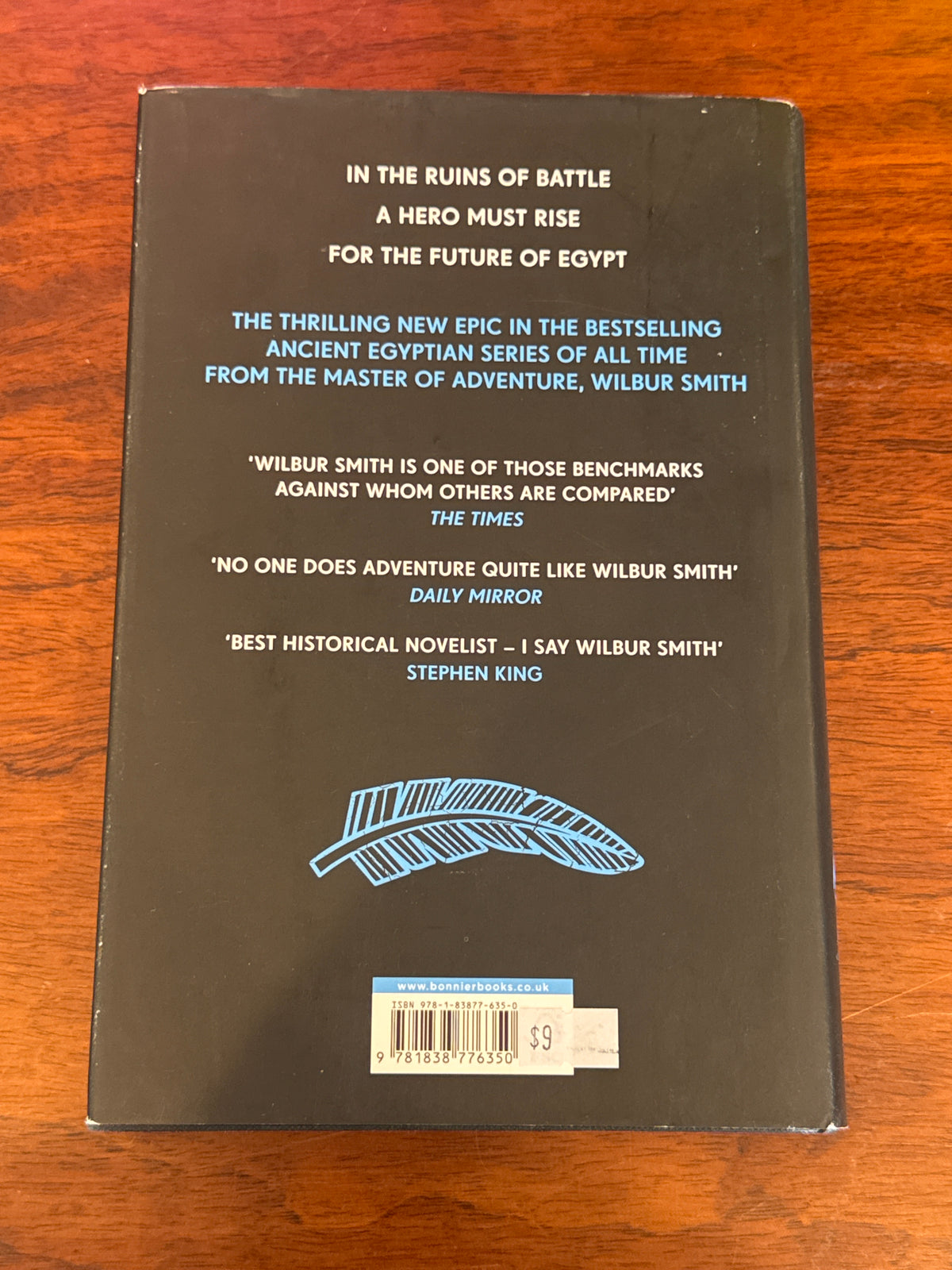 Testament. Wilbur Smith with Mark Chadbourn. 2023.
