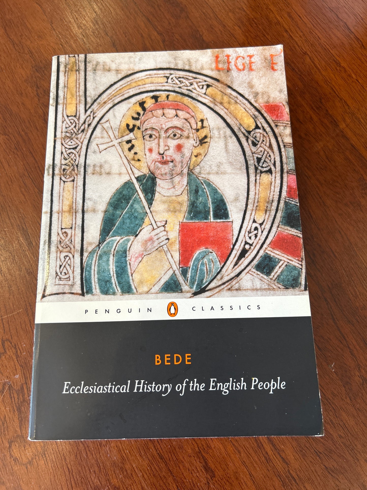 Ecclesiastical history of the English people. Bede. 1990.