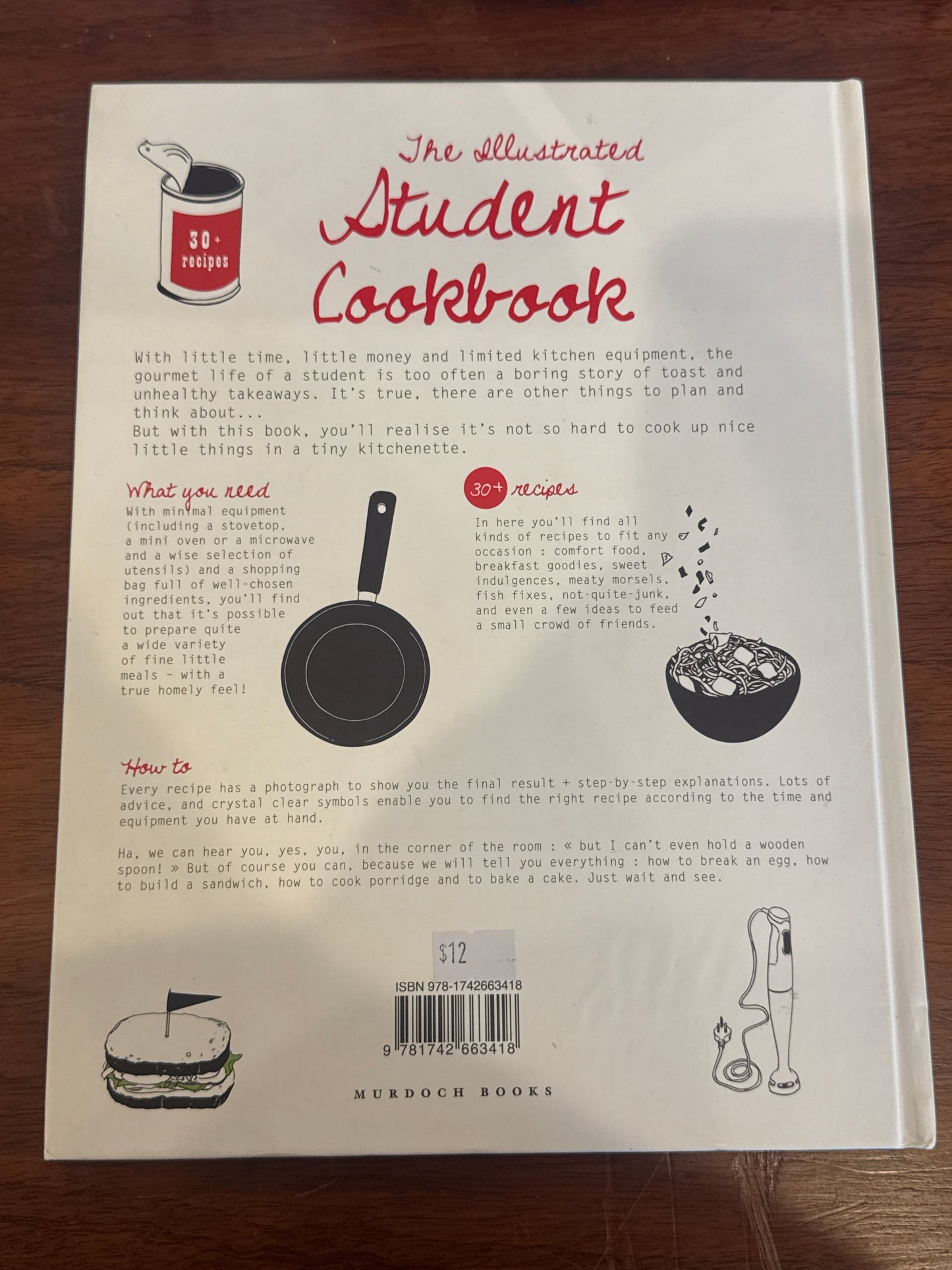 Illustrated Student Cookbook. Keda Black. 2010.