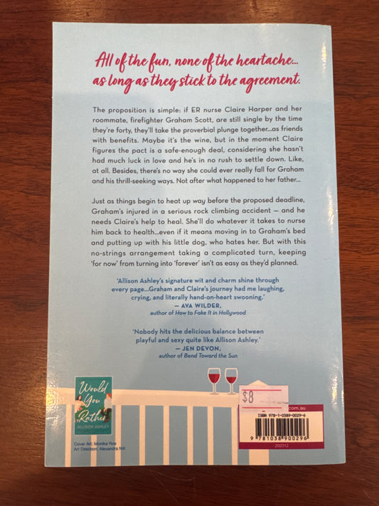 Roommate pact. Allison Ashley. 2023.