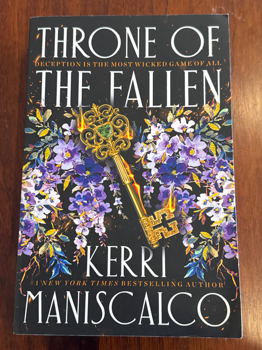 Throne of the fallen. Kerri Maniscalco. 2023.