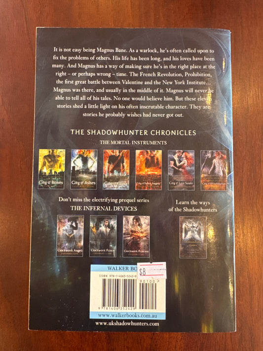 Bane chronicles. Cassandra Clare. 2014.
