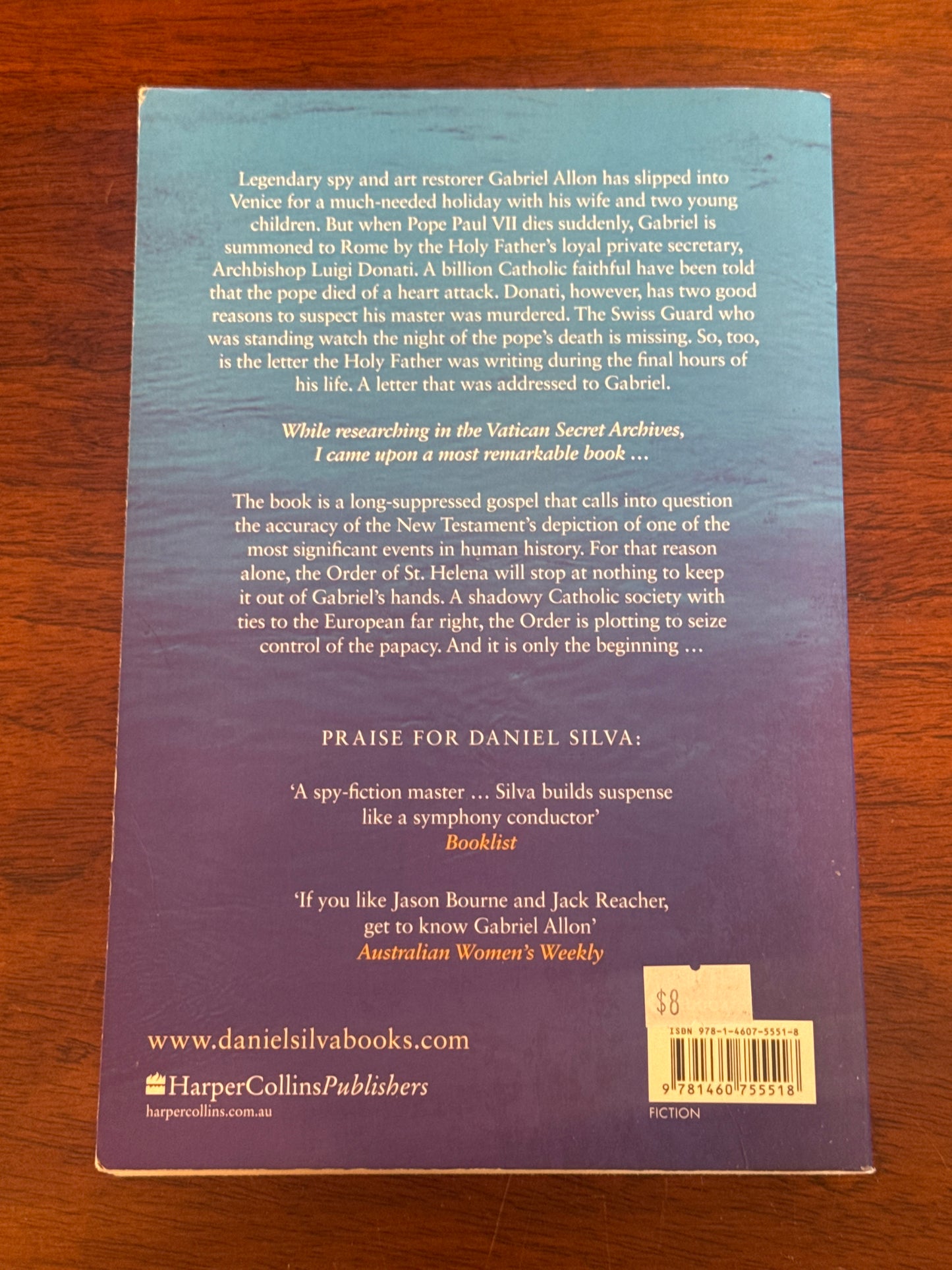 Order. Daniel Silva. 2021.